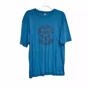 Chilton County Special Olympics Mens Blue T Shirt Graphic Casual Short Sleeve XL